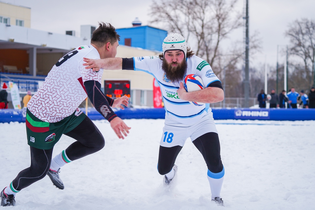 Снежное регби 2017 Зеленоград