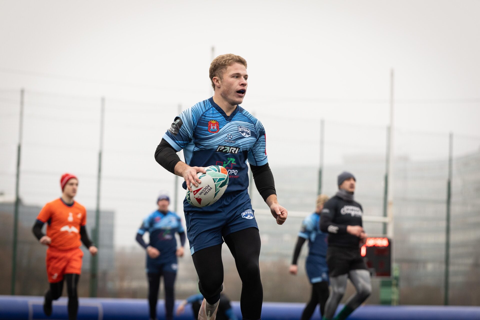 Чемпионат России по регби на снегу 2026. Прямая трансляция мужского турнира